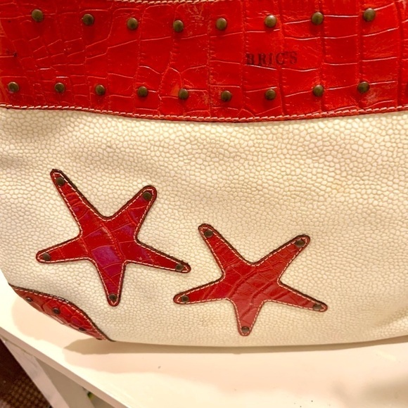 🔥VTG Bric, Gently-Loved Starfish Bag w/ Braided Strap,PRICE IS FIRM - Picture 10 of 10